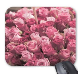 Tapis de souris personnalisé roses 