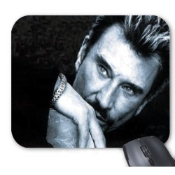 Tapis de souris personnalisé johnny hallyday